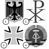 Welches war das Wappen der Deutschen Demokratischen Republik?